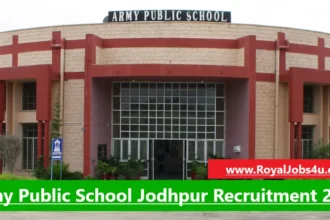 The official notification for Army Public School Jodhpur Recruitment 2024 has been released for various positions.