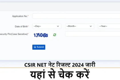 Unlocking Success: CSIR NET 2024 Results Released – Your Path to Excellence Revealed!