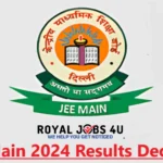 JEE Main Result 2024 Latest News