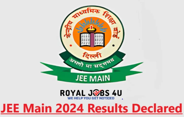 JEE Main Result 2024 Latest News