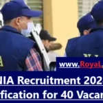 National Investigation Agency (NIA) Recruitment 2024!