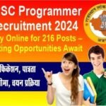RPSC Programmer Recruitment 2024: Apply Online for 216 Posts – Exciting Opportunities Await