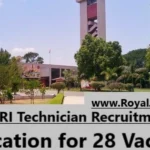 CSIR CEERI Technician Recruitment 2024: Notification for 28 Vacancies