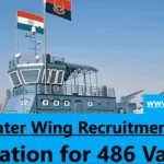 BSF Water Wing Recruitment 2024: Notification for 486 Vacancies