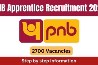 PNB Apprentice Online Form 2024