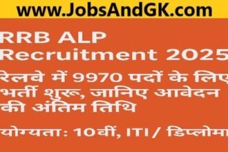 RRB ALP Recruitment 2025