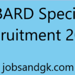 NABARD Specialist Recruitment 2025