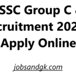 WBSSC Group C and D Recruitment 2025